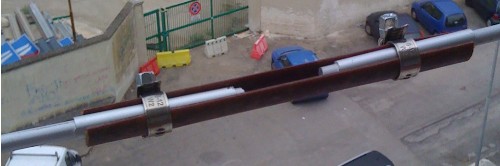 raccordo tra radiatore e riflettore