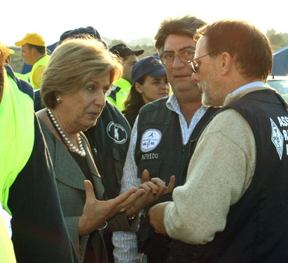 Incontro con il Sindaco di Lecce on. Adriana Poli Bortone ed i Radioamatori della sezione ARI di Lecce